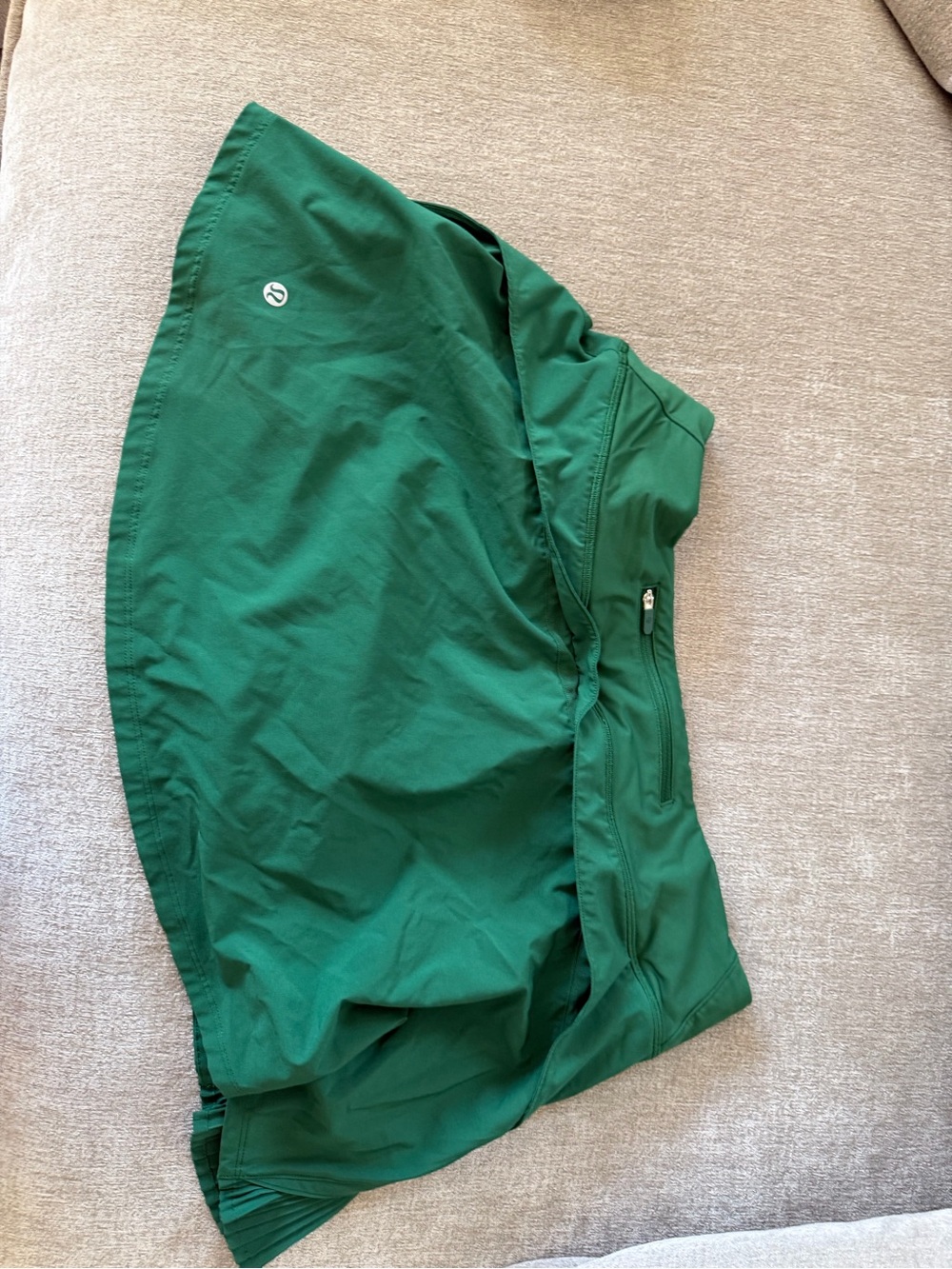 Lululemon Green Athletic tennis  Skirt
